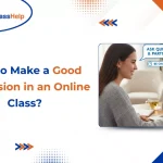 How to make a good impression in an online class?
