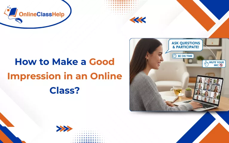 How to make a good impression in an online class?